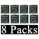 8X Hammerite Hammered Dark Green Paint 250ml Tin Paint